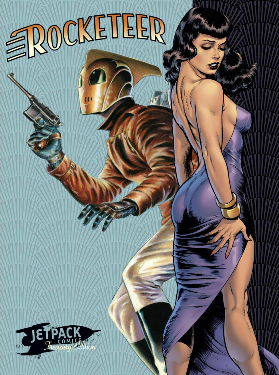ROCKETEER JETPACK TREASURY EDITION XX limited Bettie Page Edition Betty Page HOT