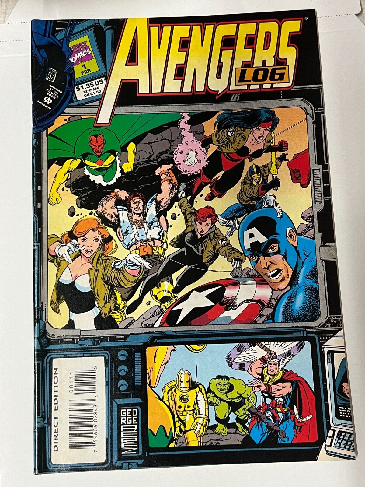 Avengers Log #1 Marvel Comics 1994 | Combined Shipping B&B