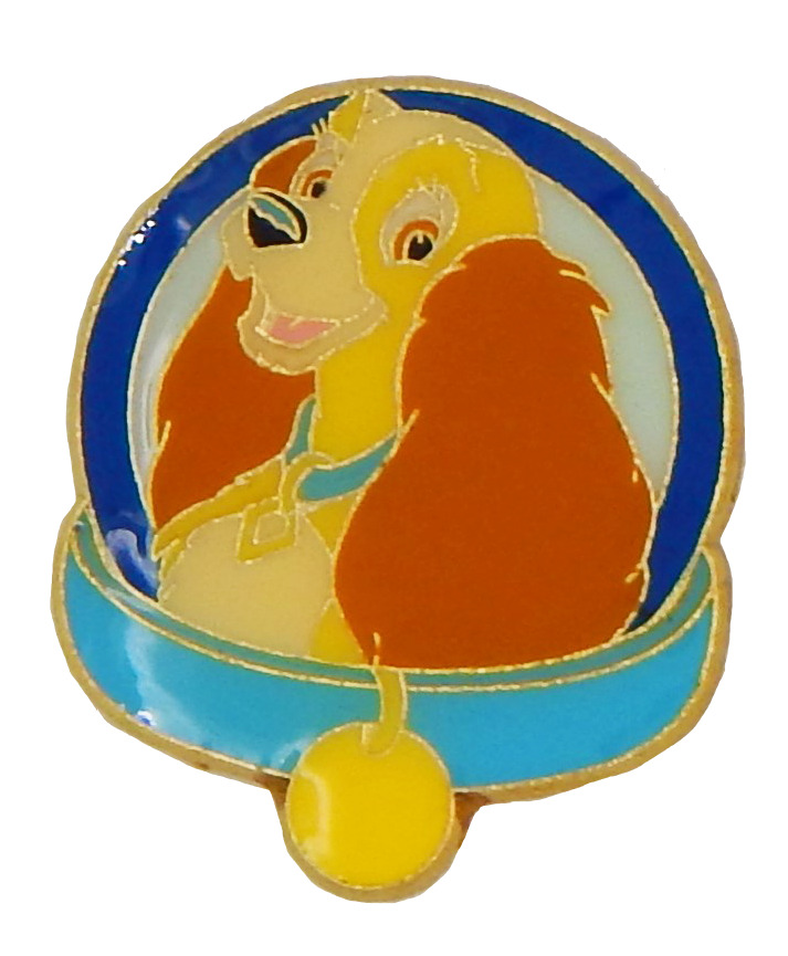 Lady And The Tramp Individual Pin Disney World Park Trading Pins ~ Brand New