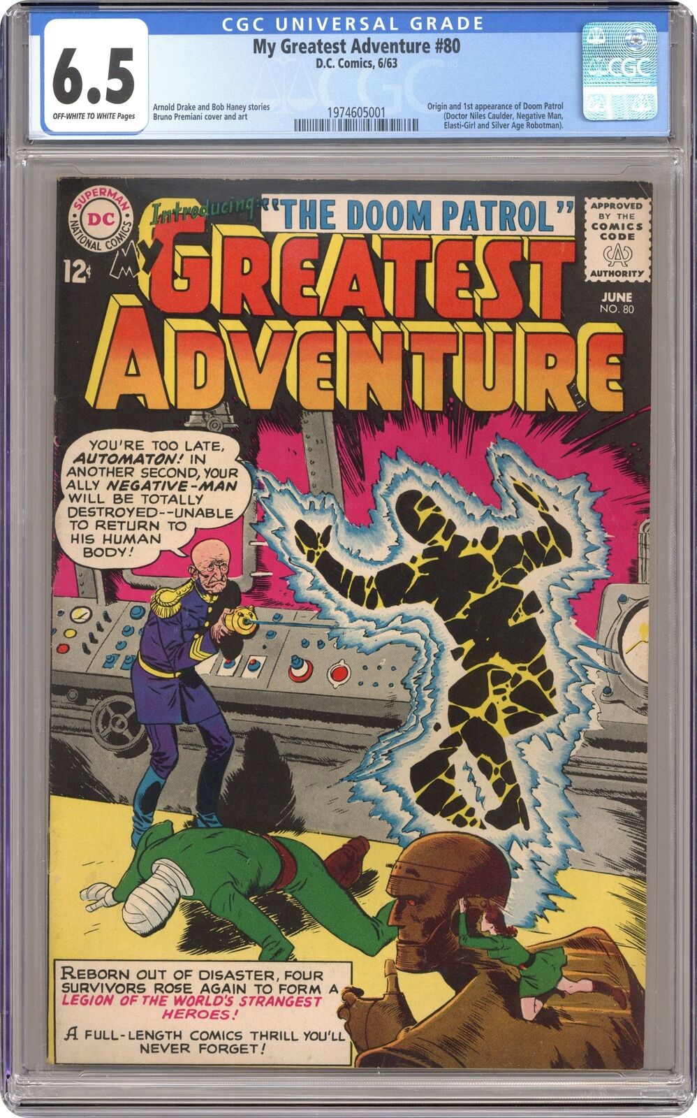 My Greatest Adventure #80 CGC 6.5 1963 1974605001