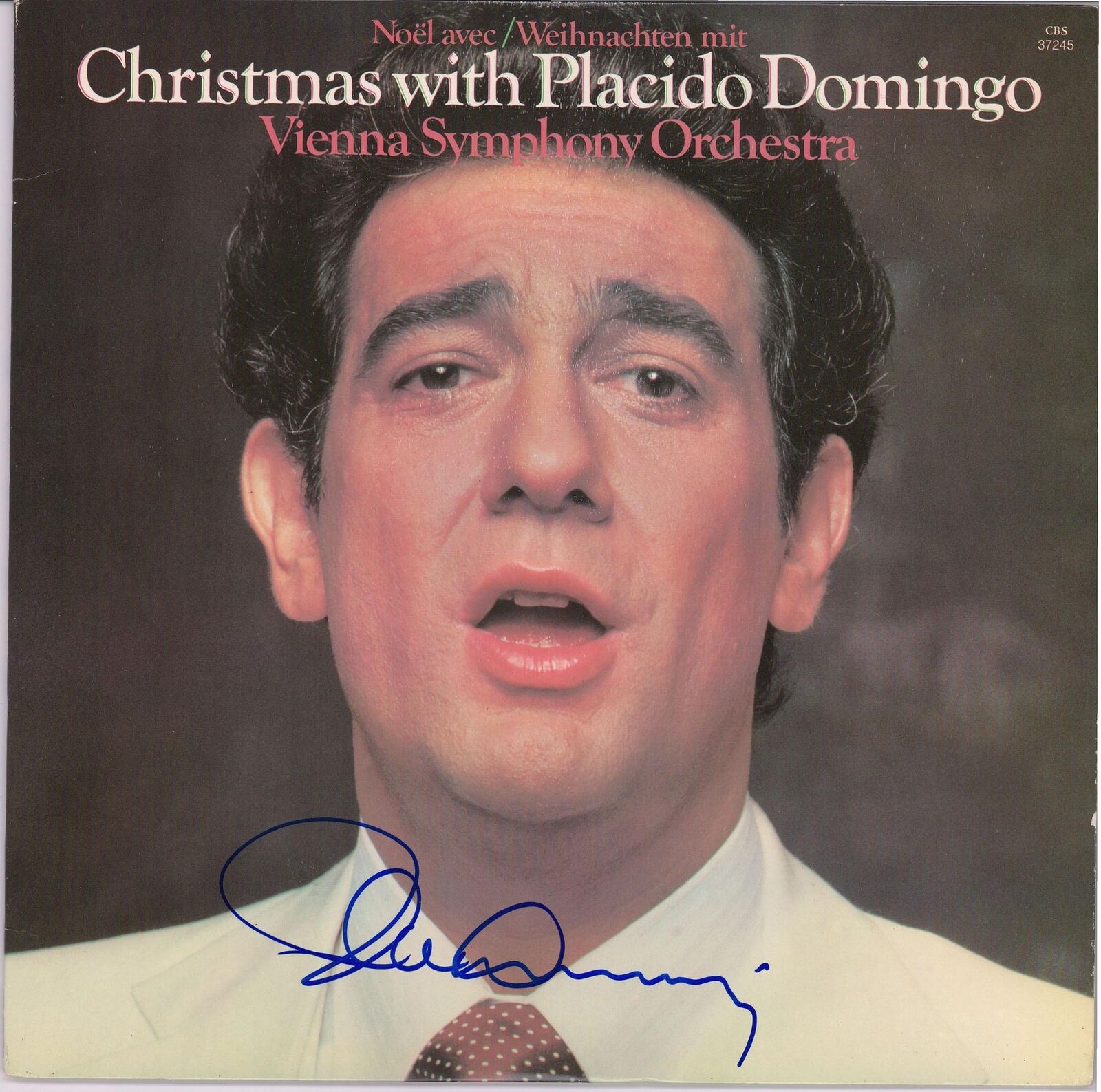 Placido Domingo Album Fanatics Authentic COA