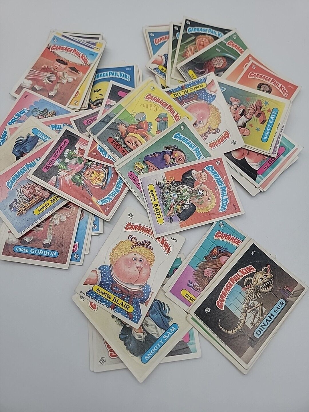 BIG Lot 80 Vintage Garbage Pail Kids Cards Original Series) 1985-1987 NICE-PICS