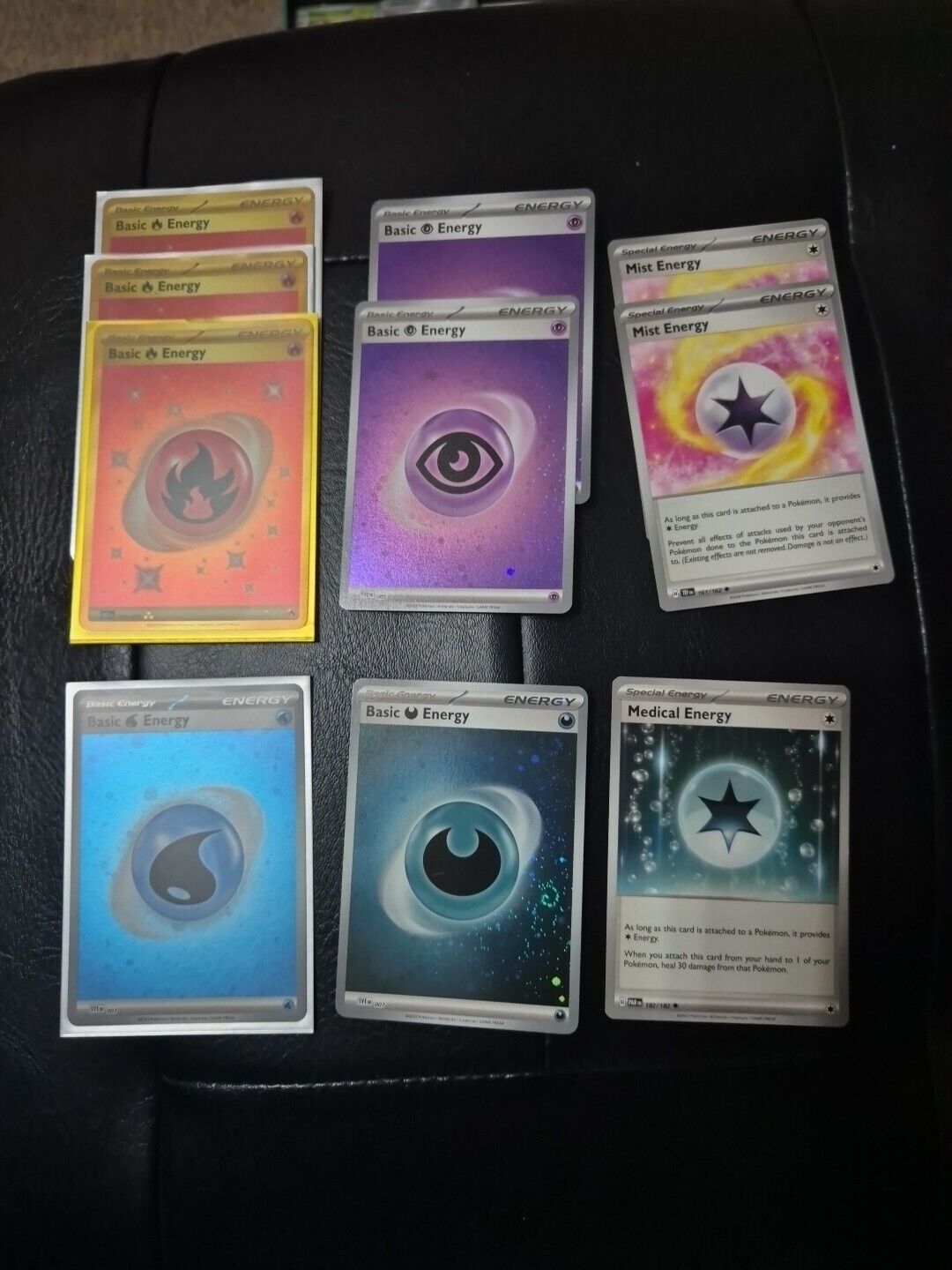 Pokemon TCG Basic Energy Cards bundle x 10