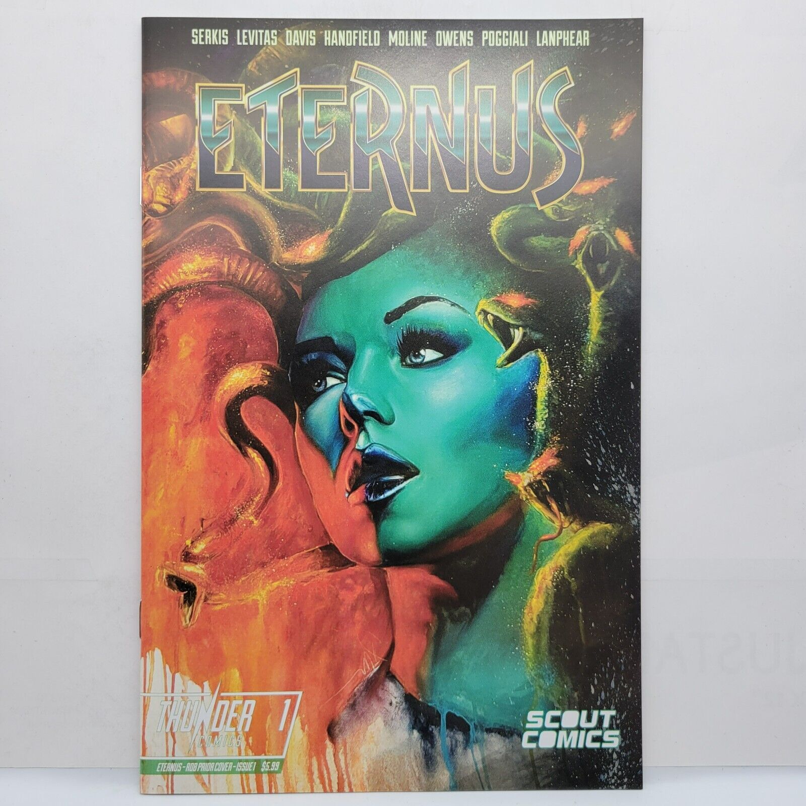 Eternus #1 Cover A Regular Rob Prior Cover 2022 By Scout Comics