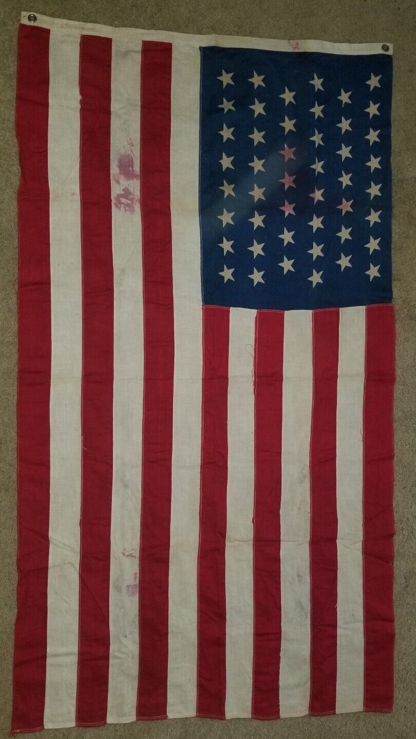 Vintage 46 Star American Flag 32\