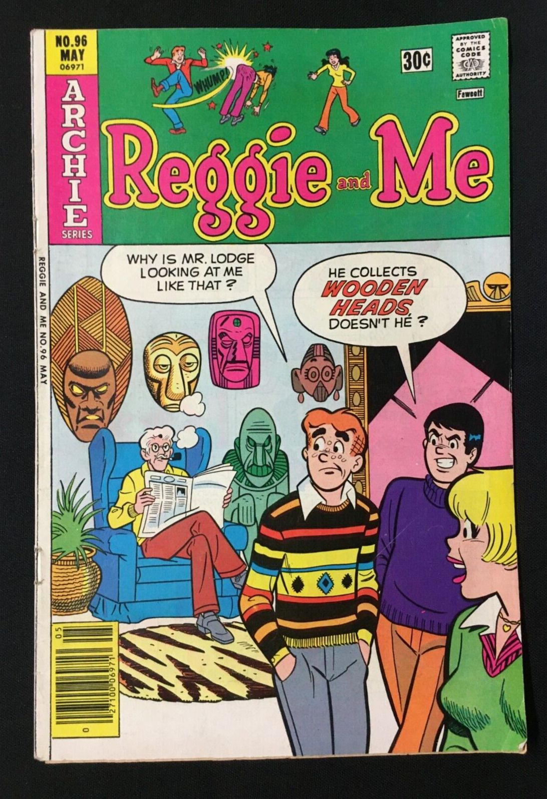 REGGIE AND ME 96 MAY ARCHIE COMICS VOL 1 1977 FAWCETT 20 CENT BOOK VINTAGE