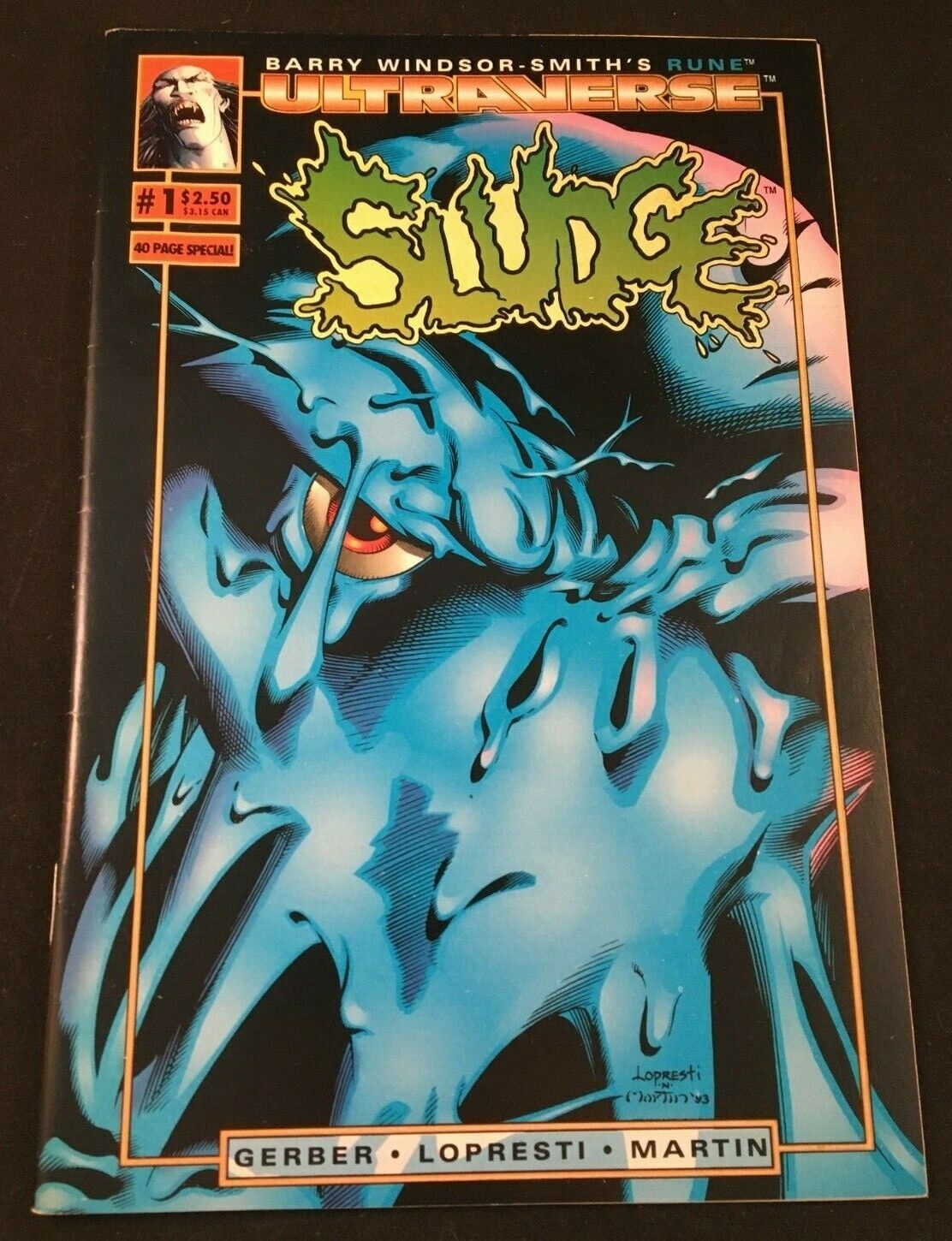 SLUDGE - Vol. 1, No. 1 - October 1993 - Malibu Comics - CB10