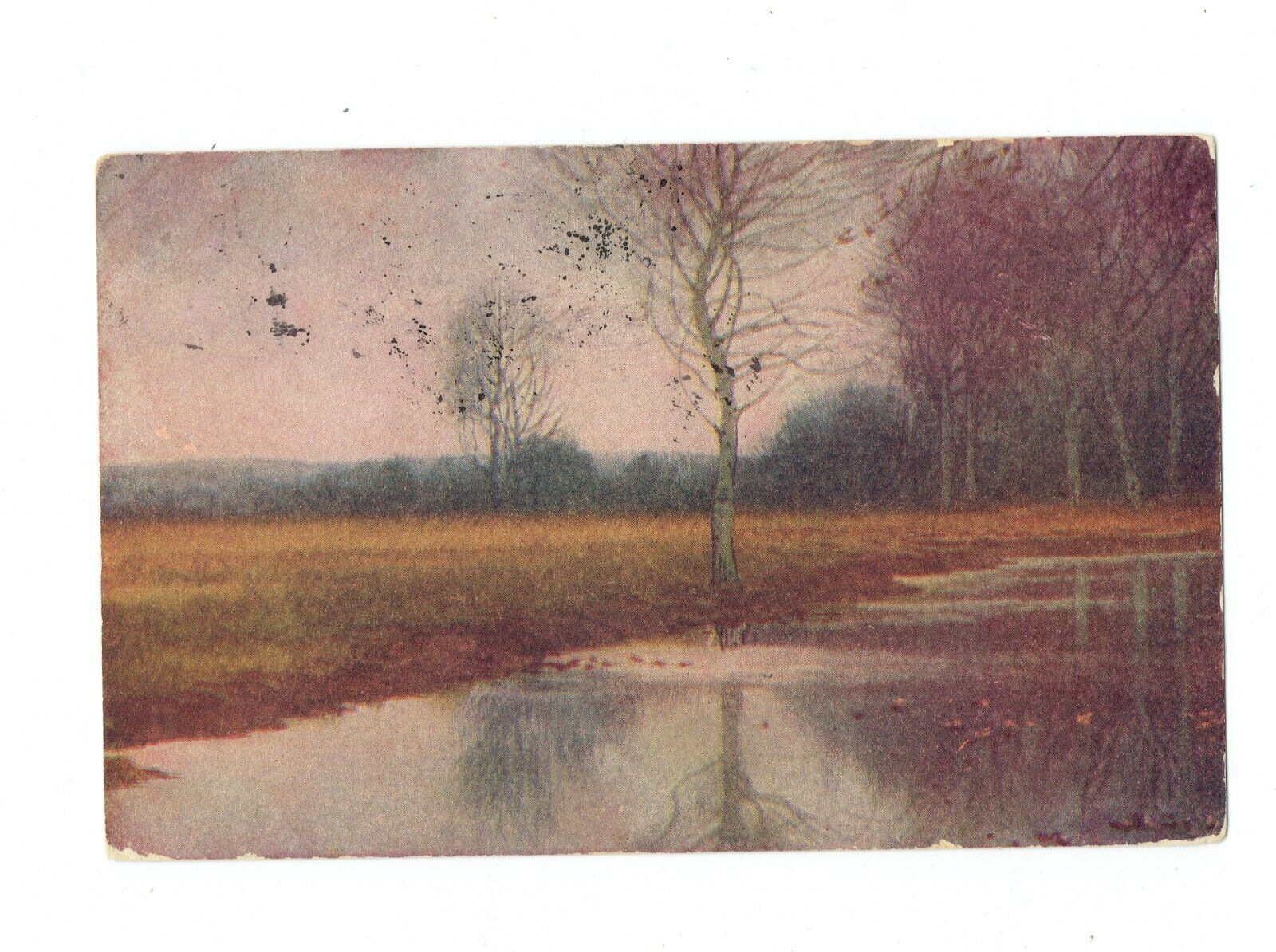 Postcards Vintage (1) Martins Creek, Pa.  Water Scene P 1908 (#605)