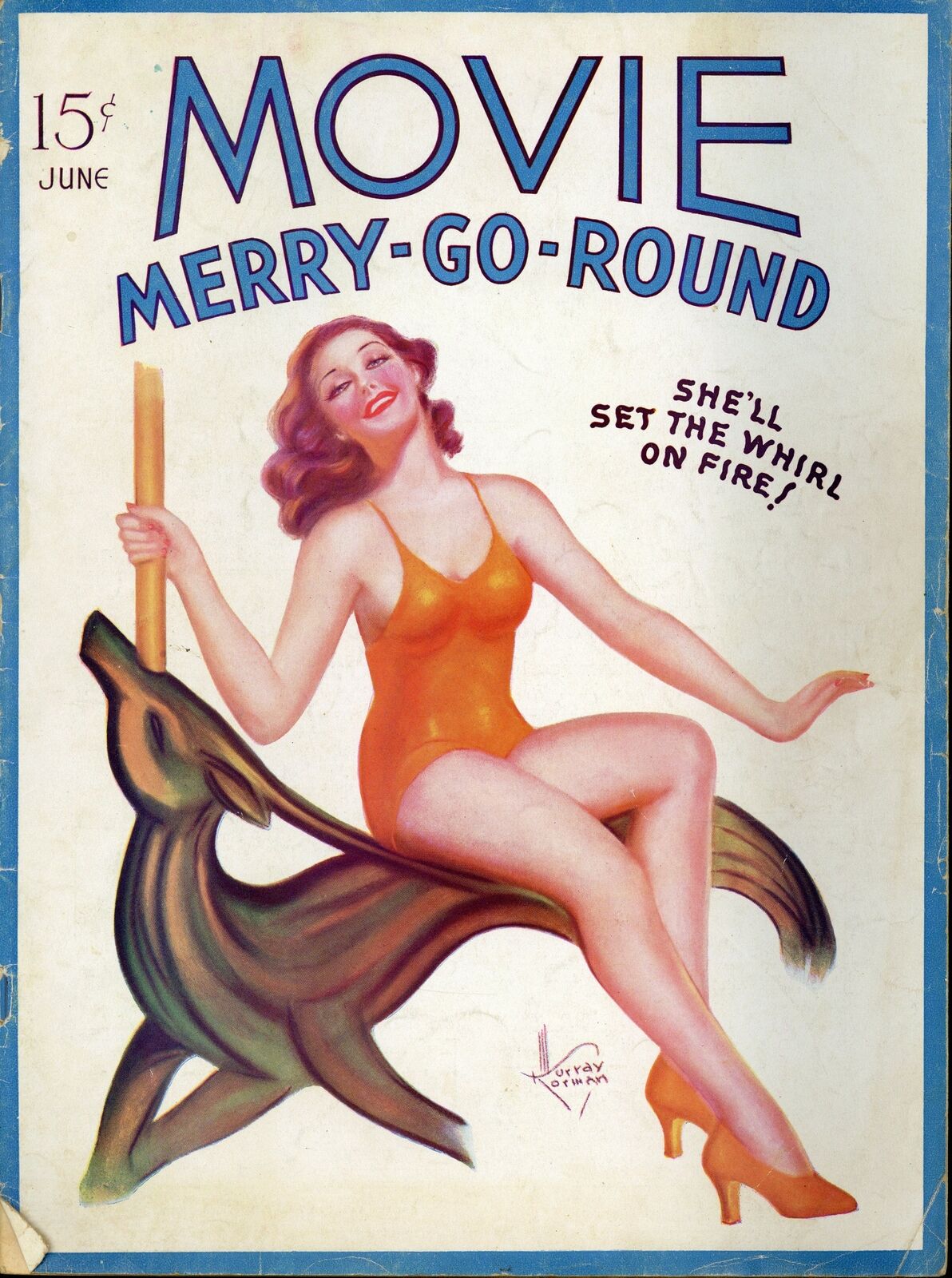 Movie Merry-Go-Round Jun 1936 Vol. 1 #1 GD
