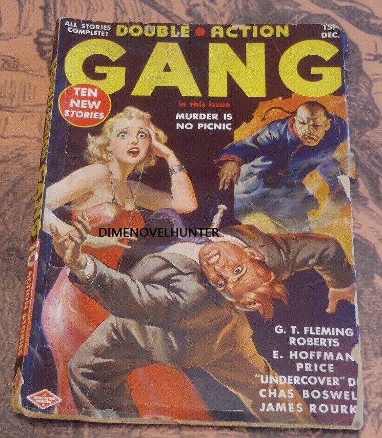 DOUBLE ACTION GANG VOLUME #1 #6 PULP MAGAZINE WATCH VIDEO NICE COPY