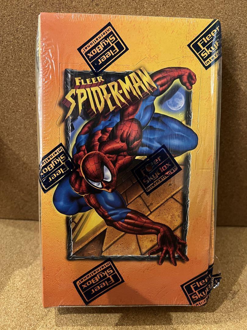 Fleer Skybox MARVEL Spider-man Card Box Factory Sealed 1997 Vintage Retro Rare