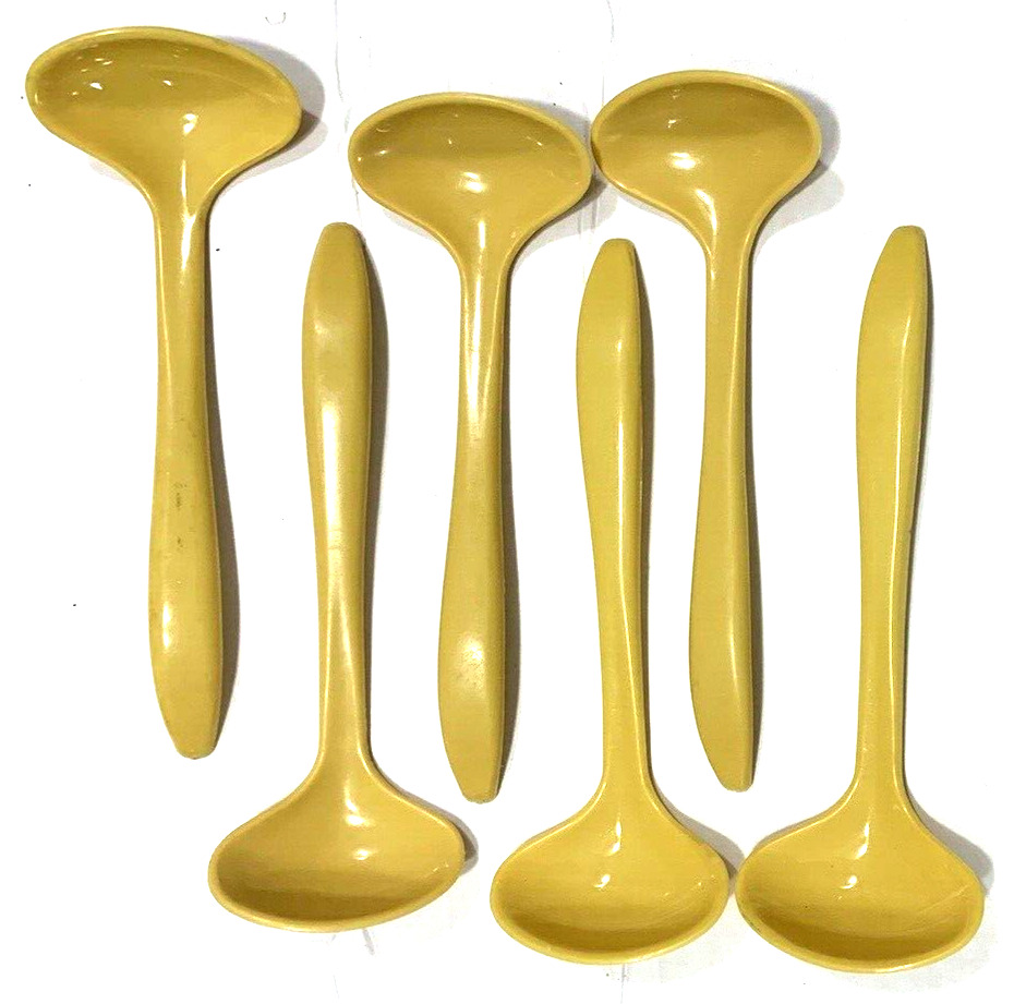 2 x Tupperware Harvest Gold Mustard Yellow 5\