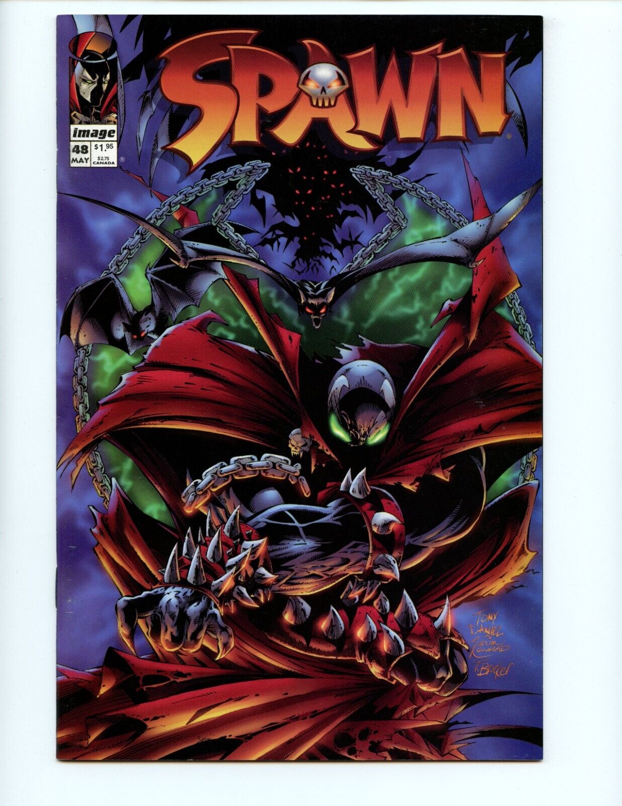 Spawn #48 Comic Book 1996 VF/NM Tony Image Comics
