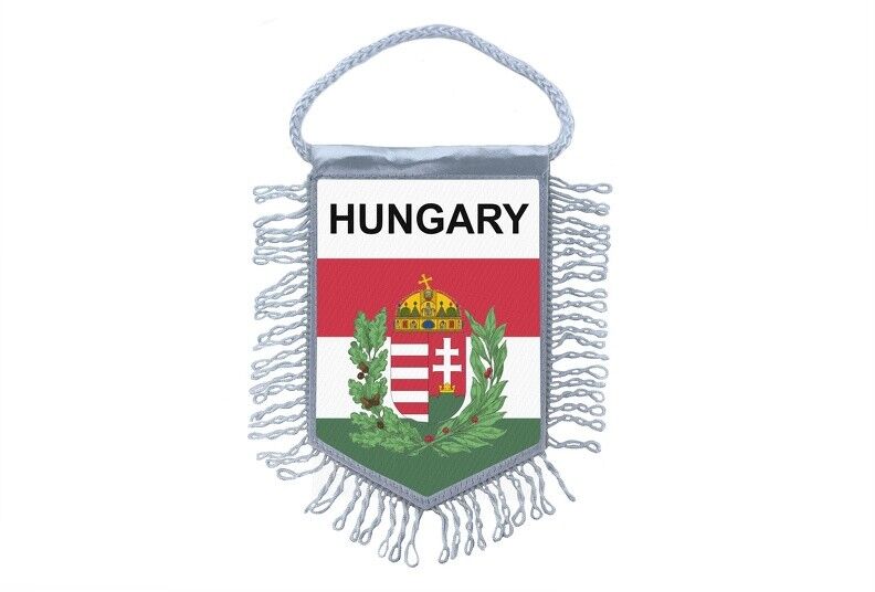 Club Flag Mini Country Flag Car Decoration Hungarian Hungary Royal