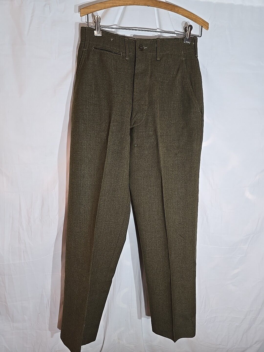1939 WW2 Uniform Officer’s Dress Pants Trousers Army US Button Fly Size 29 X 30