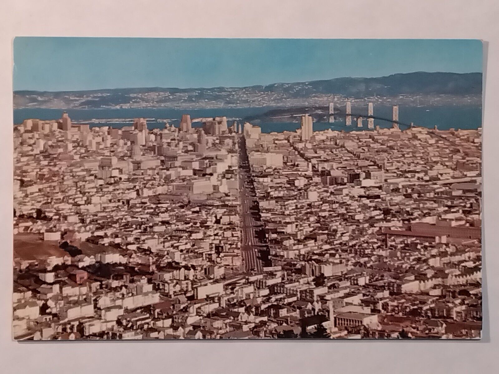 Panorama Of San Francisco Aerial View Postcard 
