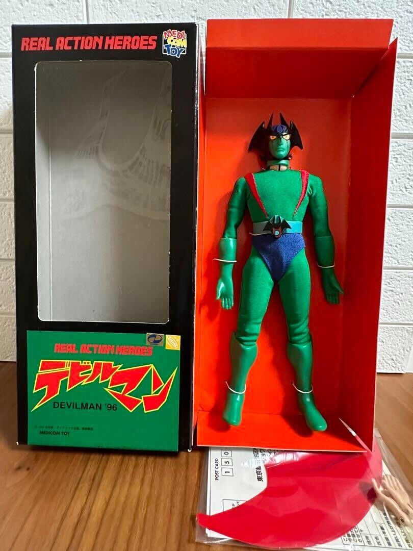 Medicom Toy Real Action Heroes RAH Devilman \'96 Japan Figure w/Box Unused