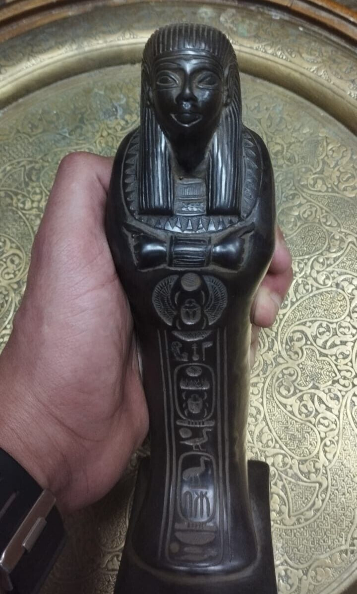 ANCIENT EGYPTIAN ANTIQUES BC Of The Ushabti Servant Of Grave Pharaonic Antique