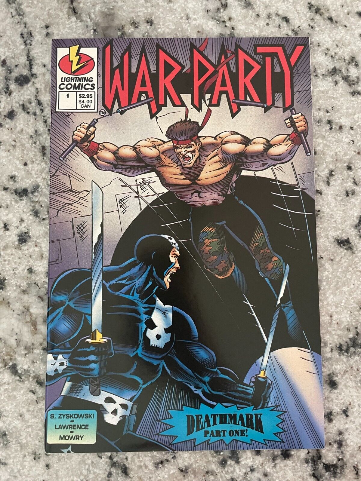 War Party # 1 NM 1st Print Lightning Comics Comic Book Deathmark Part 1 14 J863