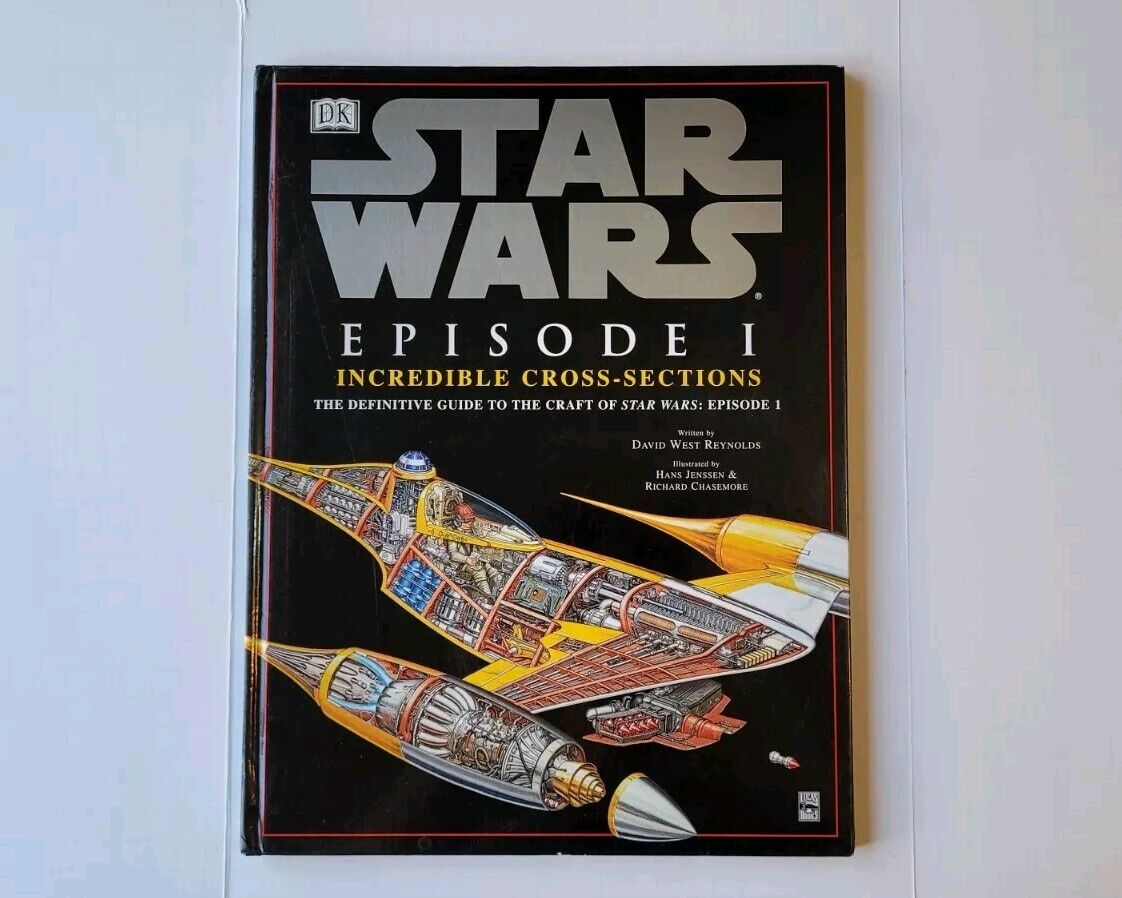 STAR WARS EPISODE I INCREDIBLE CROSS-SECTIONS HARDCOVER 