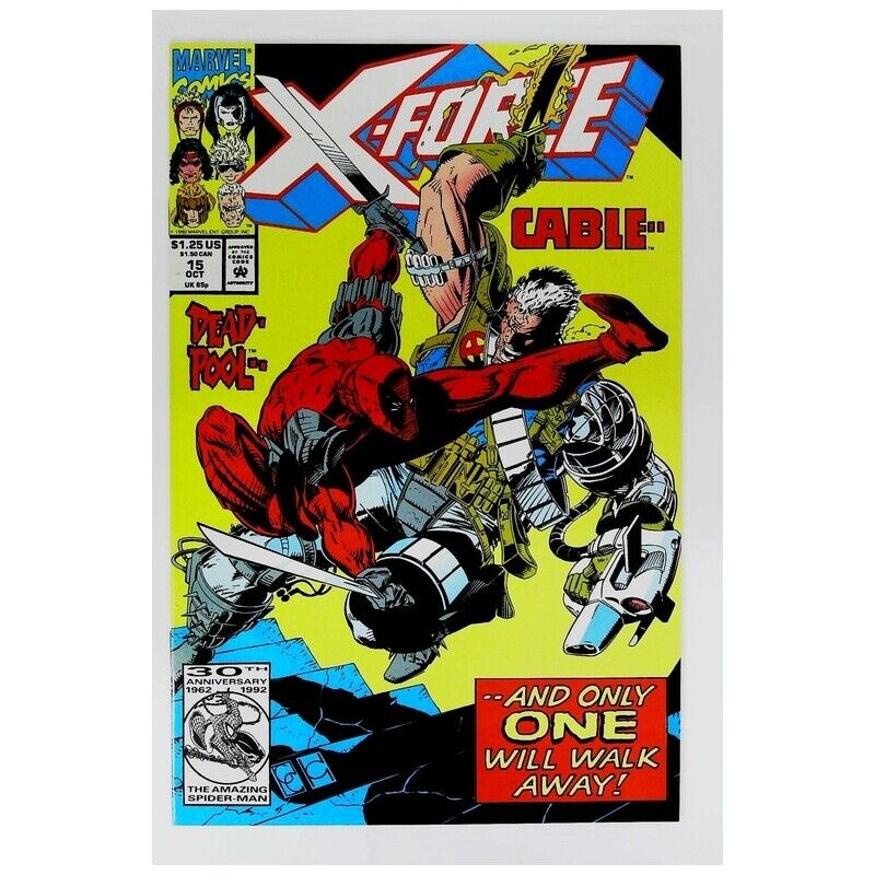X-Force (1991 series) #15 in Near Mint minus condition. Marvel comics [n~