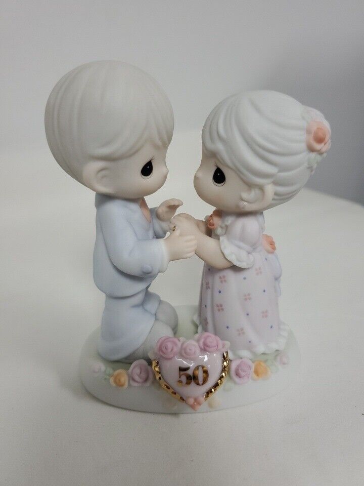 Precious Moments 50th Anniversary Figurine We Share A Love Forever Young 115912
