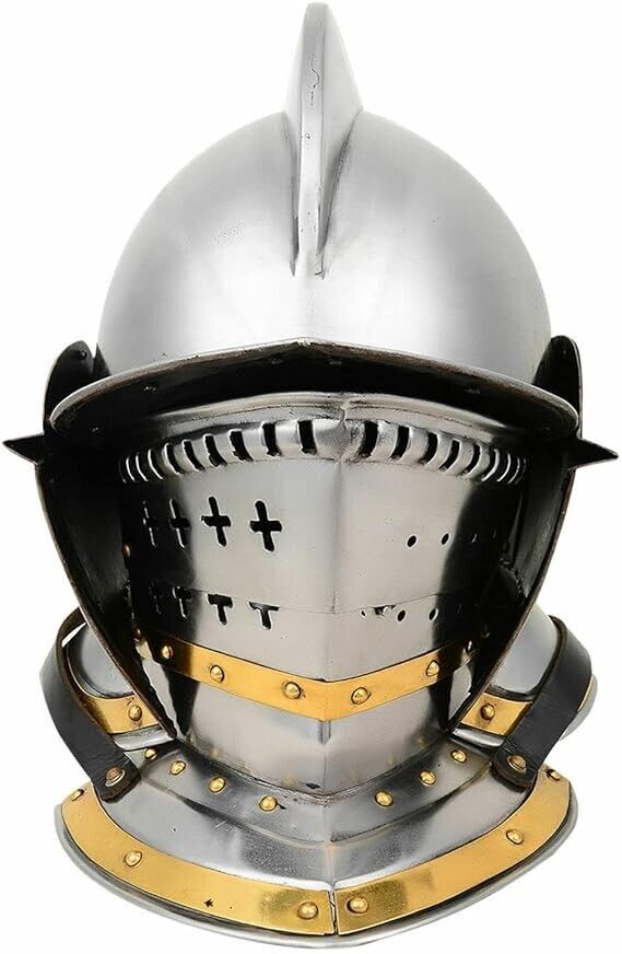 Medieval Warrior Full Face 20G Fully Functional Helmet