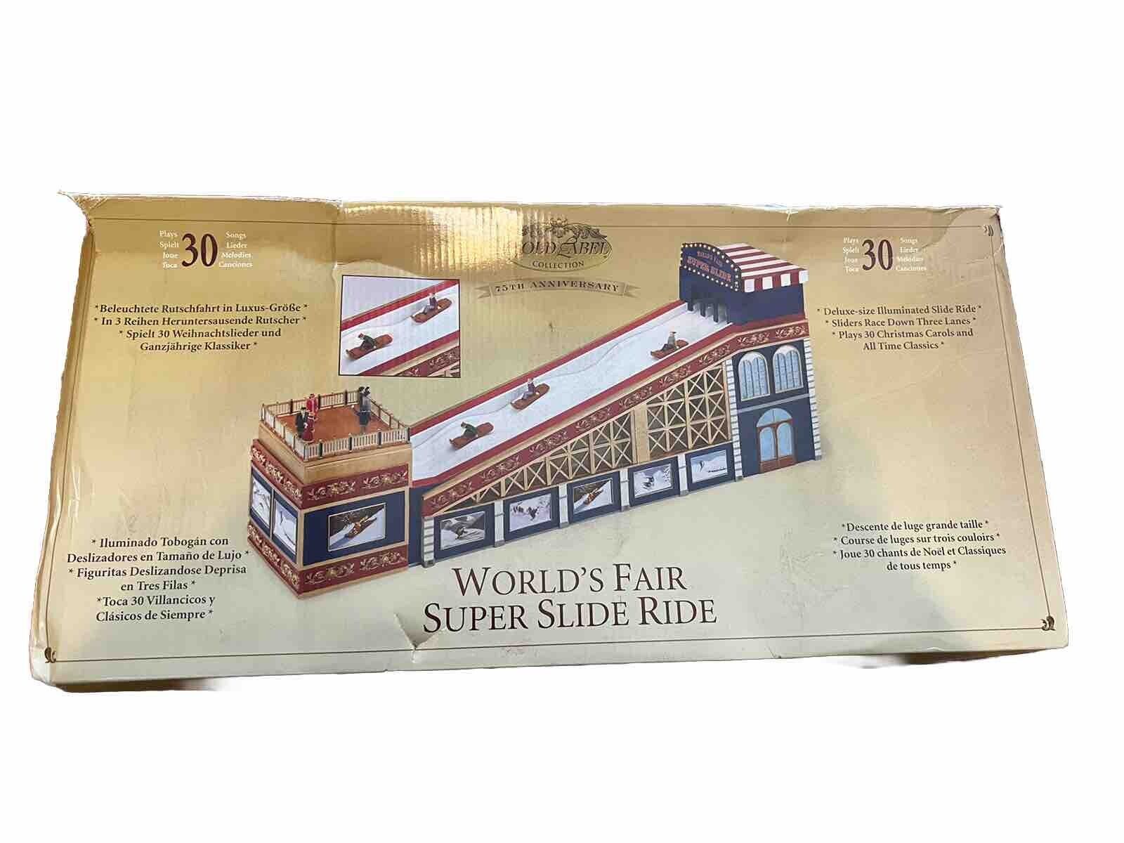 Mr. Christmas Gold Label World’s Fair Super Slide Ride - COMPLETE
