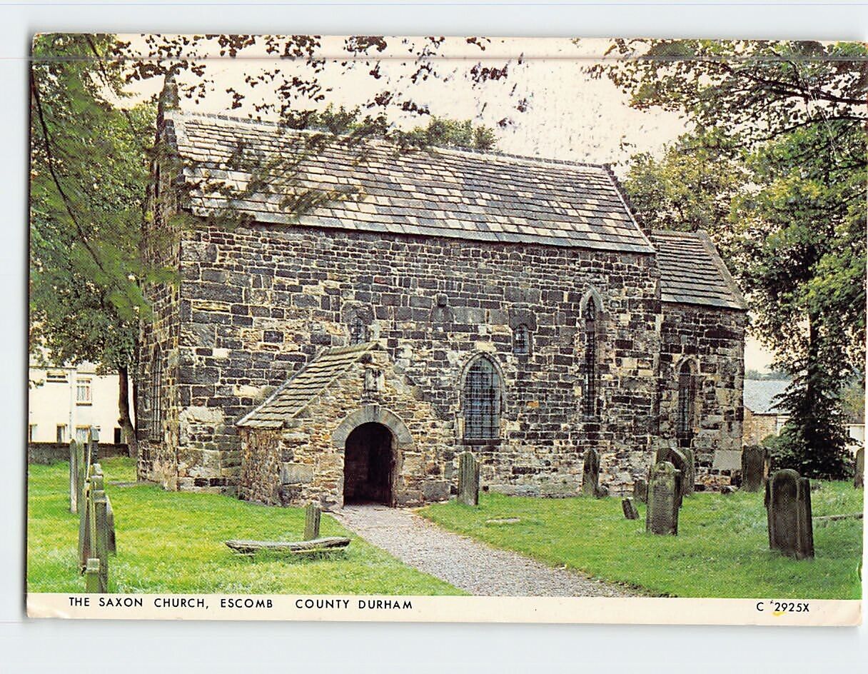 Postcard The Saxon Church Escomb England