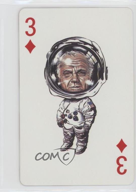 1984 Kamber Group Politicards Playing Cards John Glenn 0in6