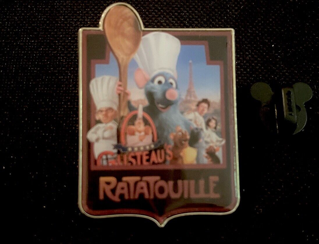 CUTE CUTE Disneyland Paris Ratatouille Pin Remy Gusteau linguini Skinner Emile