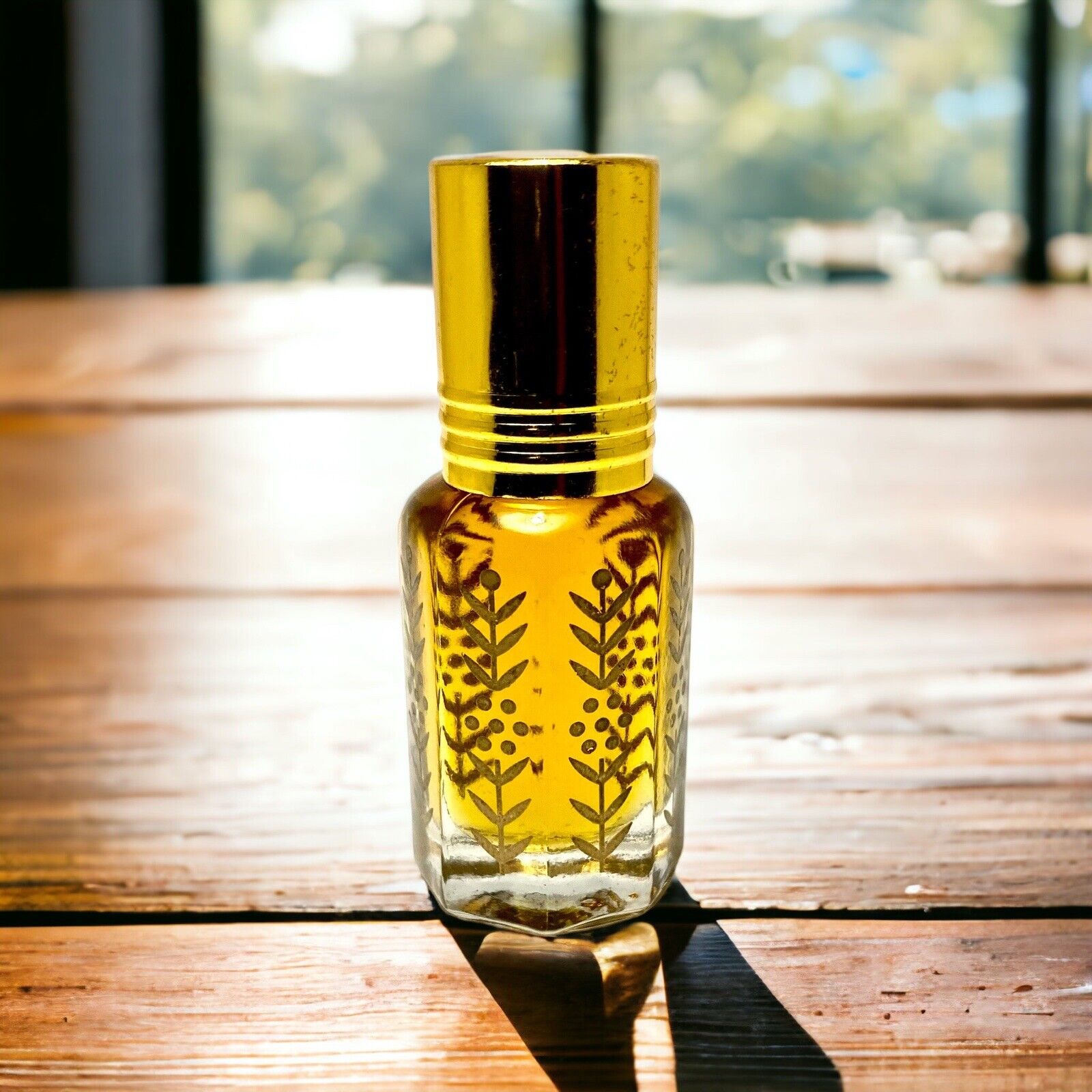 The Pardon. Concentrated Attar Perfume Body Oil Fragrance 6ml Decorative Bottle.