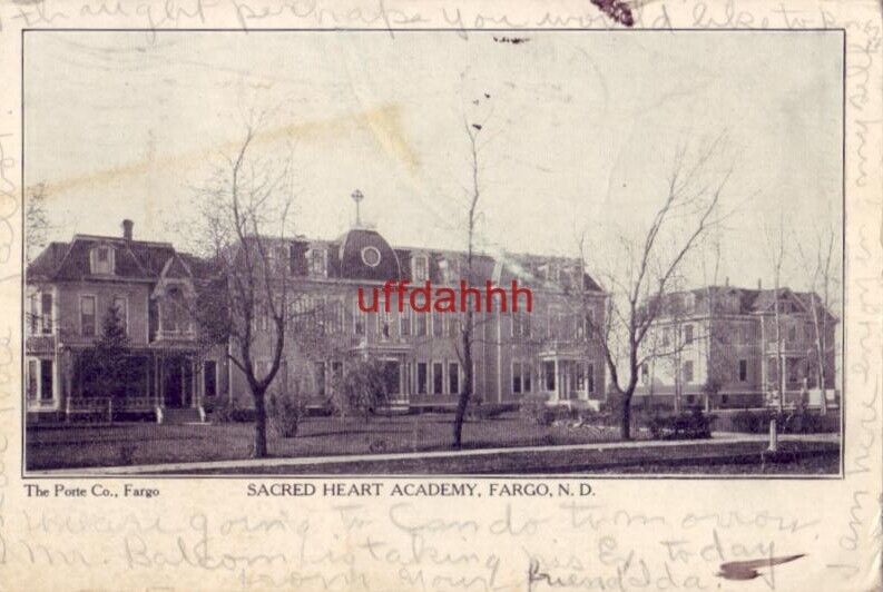 PRE-1907 SACRED HEART ACADEMY, FARGO, ND 1906