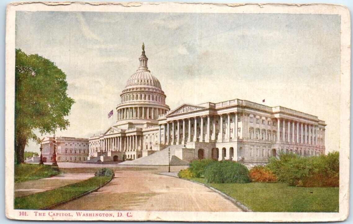 Postcard - The Capitol, Washington, DC