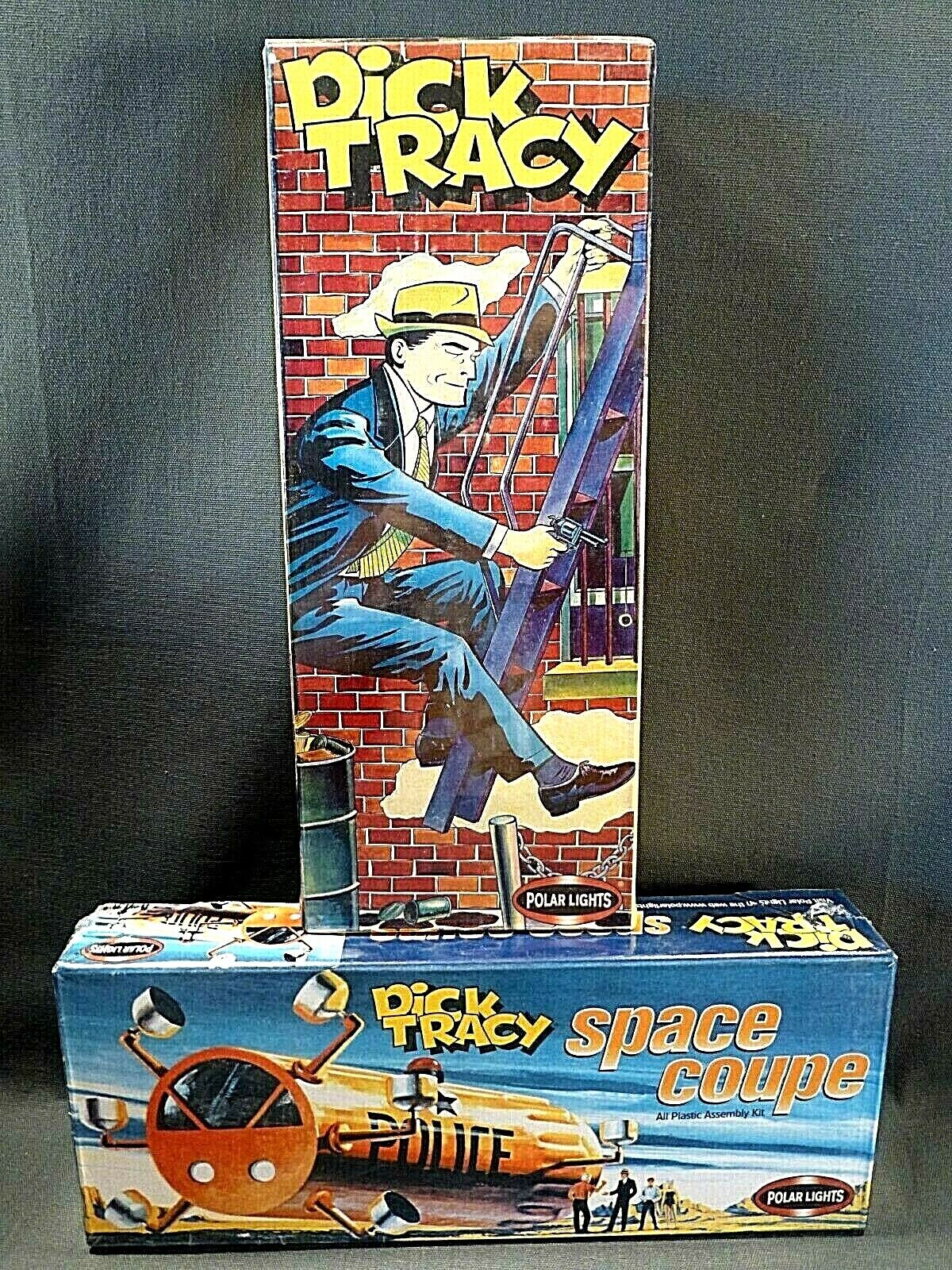 Polar Lights DICK TRACY & SPACE COUPE COMBO PACK 2 KITS # 5093/5097 BOTH SEALED