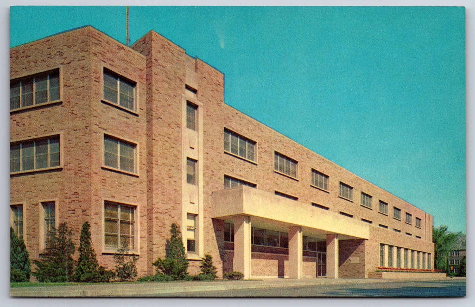 South Bend Indiana~University of Notre Dame College Campus~Morris Inn~1950s PC