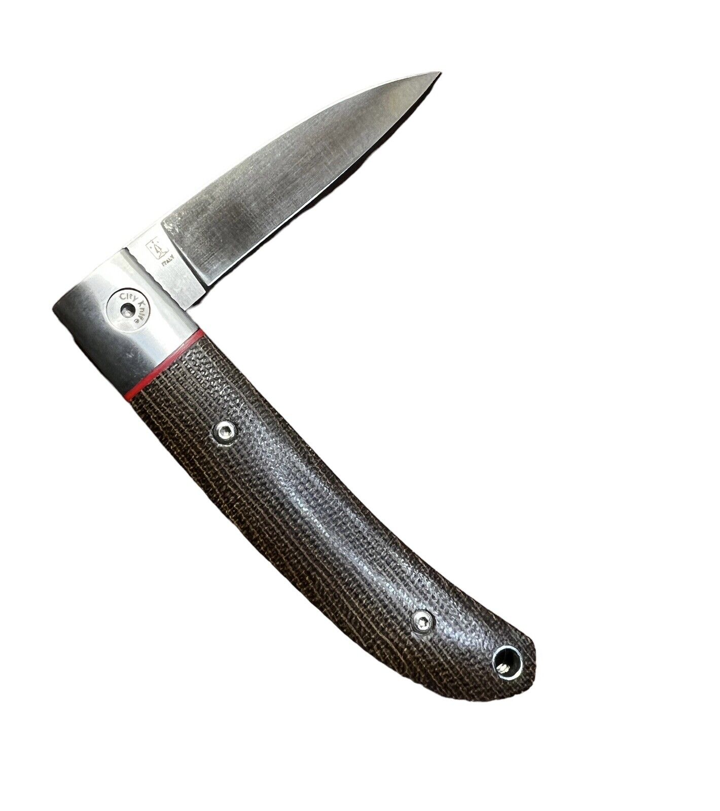 Pocketknife Lone Wolf LC12200 Loveless \'City Knife\' Micarta, Italy DH-2012