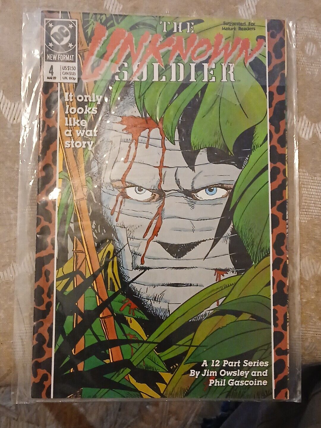 UNKNOWN SOLDIER (1988 Series)  (DC NEW FORMAT) #4 Near Mint Comics Book