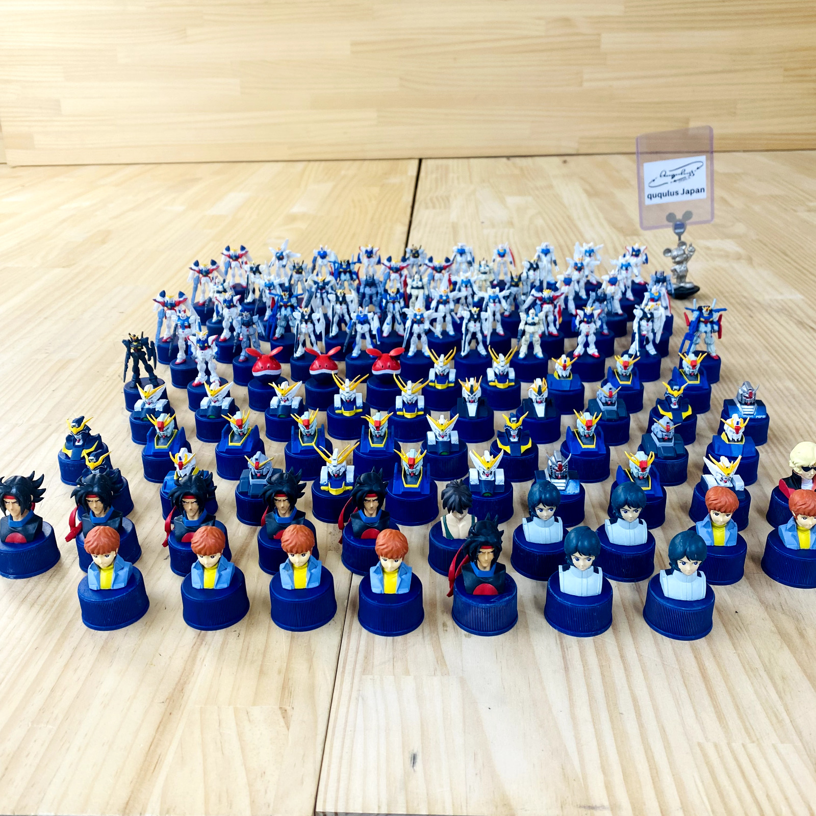 Pepsi Gundam Bottle Cap Collection 100 pcs over Set