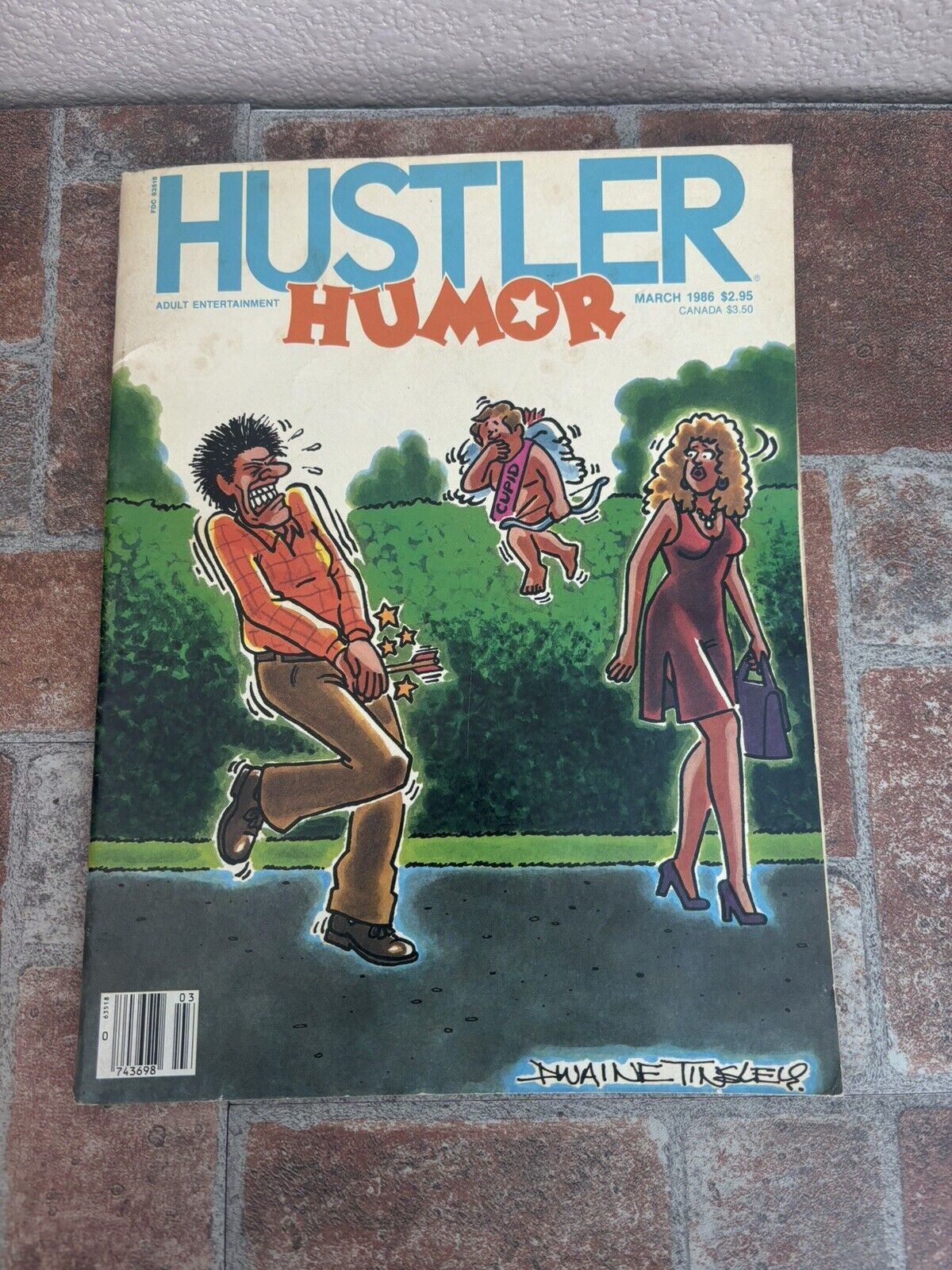 HUSTLER Humor Adult Entertainment March 1986 by Larry Flint