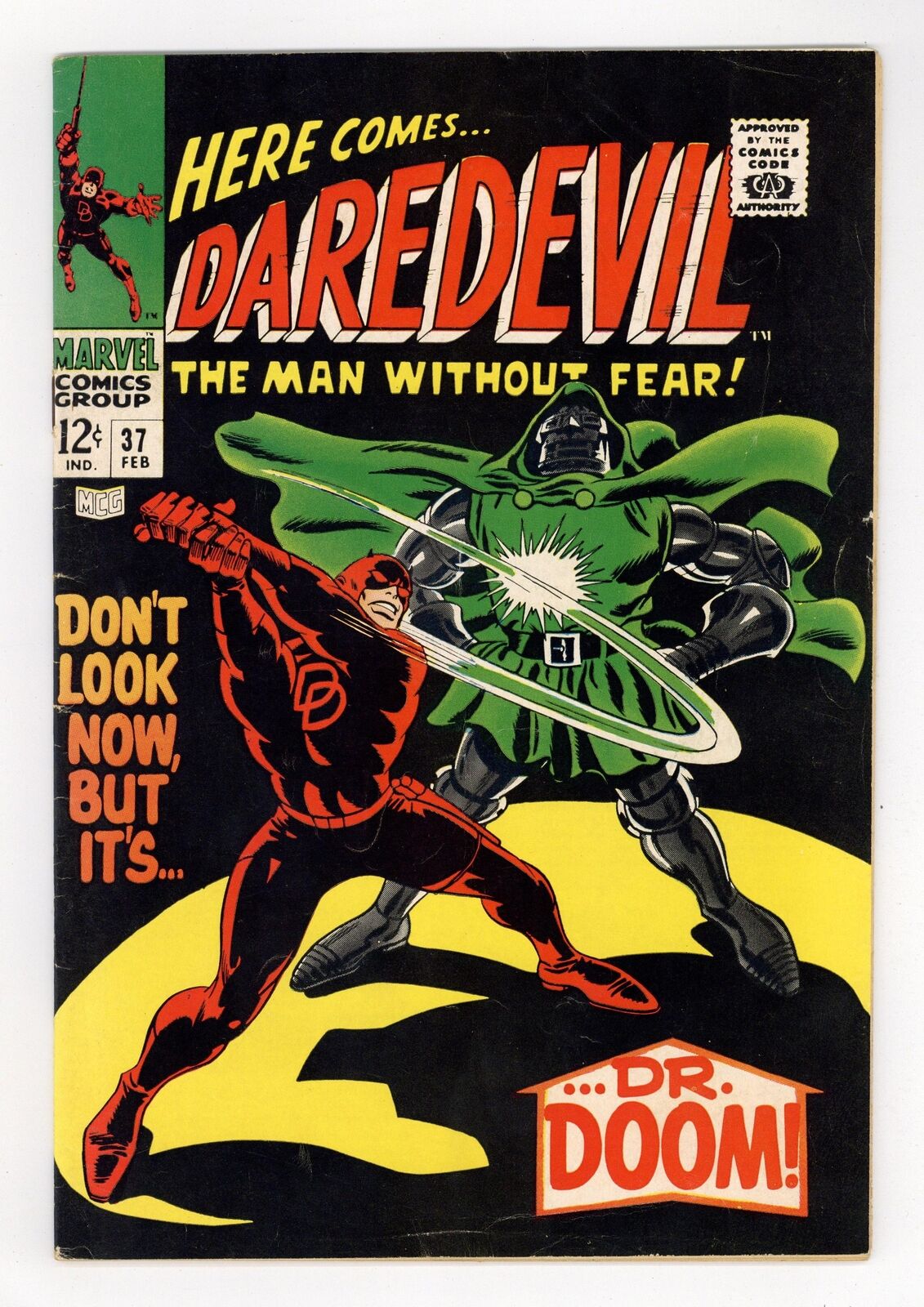 Daredevil #37 VG 4.0 1968
