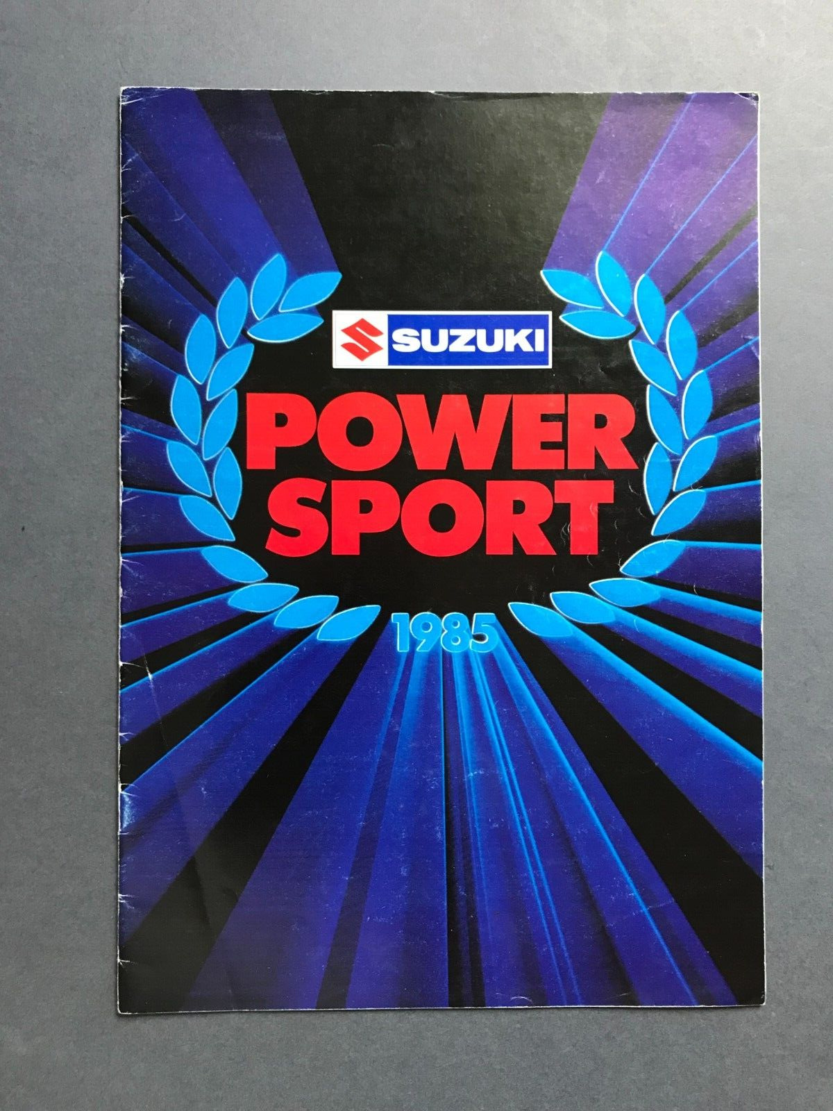Vintage 1985 SUZUKI Power Sport Motorcycle Brochure