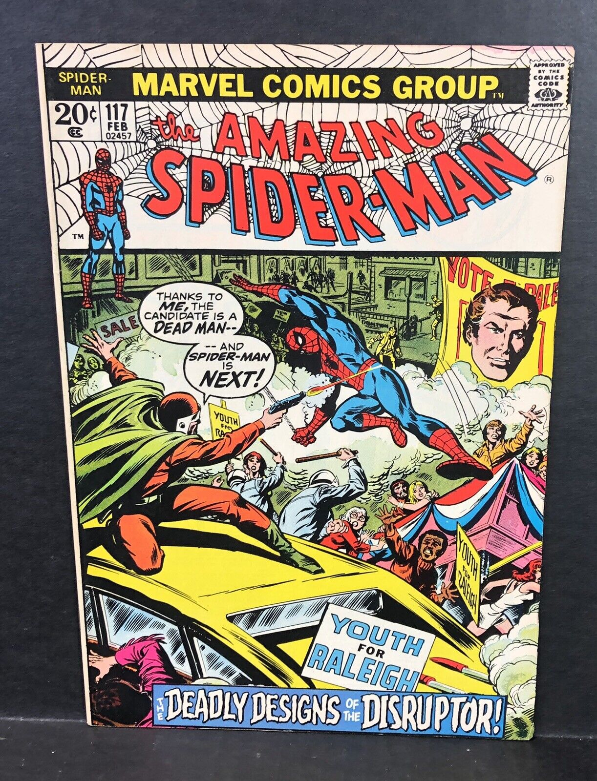 Amazing Spider-man #117.......Marvel 1973....VF/NM 9.0