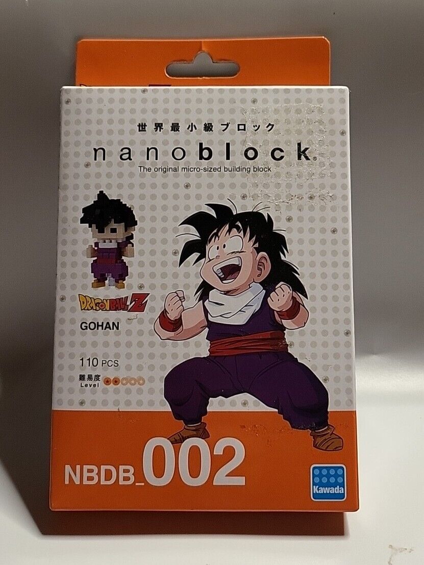 Dragon Ball Z Nanoblock Gohan Figure Toy Kawada NBDB_002 NEW 