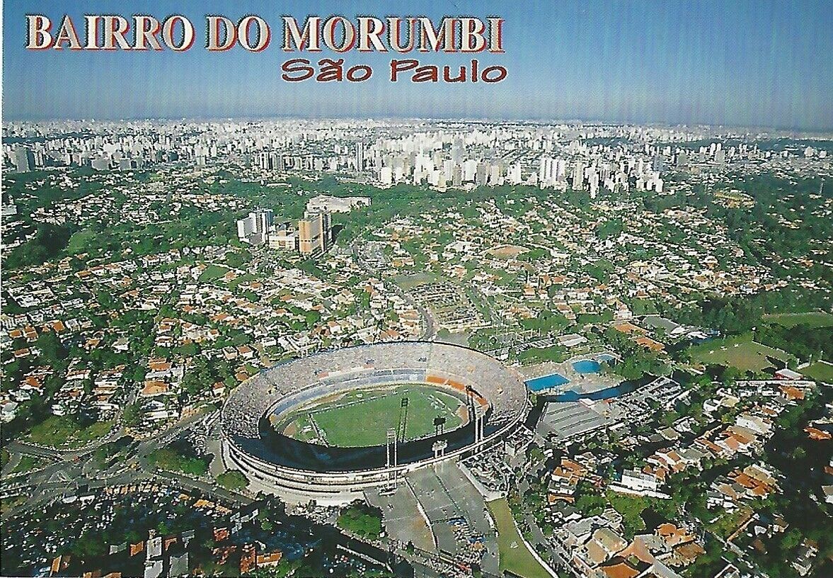 Sao Paulo, Brazil - Morumbi Neighborhood and Stadium