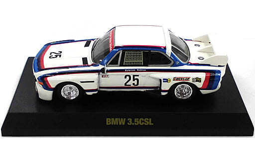1/64 BMW 3.5CSL DUNLOP #25 (White x Blue x Red) \