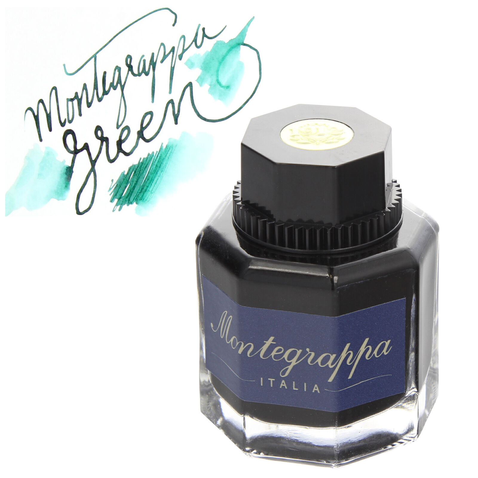 Montegrappa Bottled Ink for Fountain Pens - Green - 50mL IA01BZIG