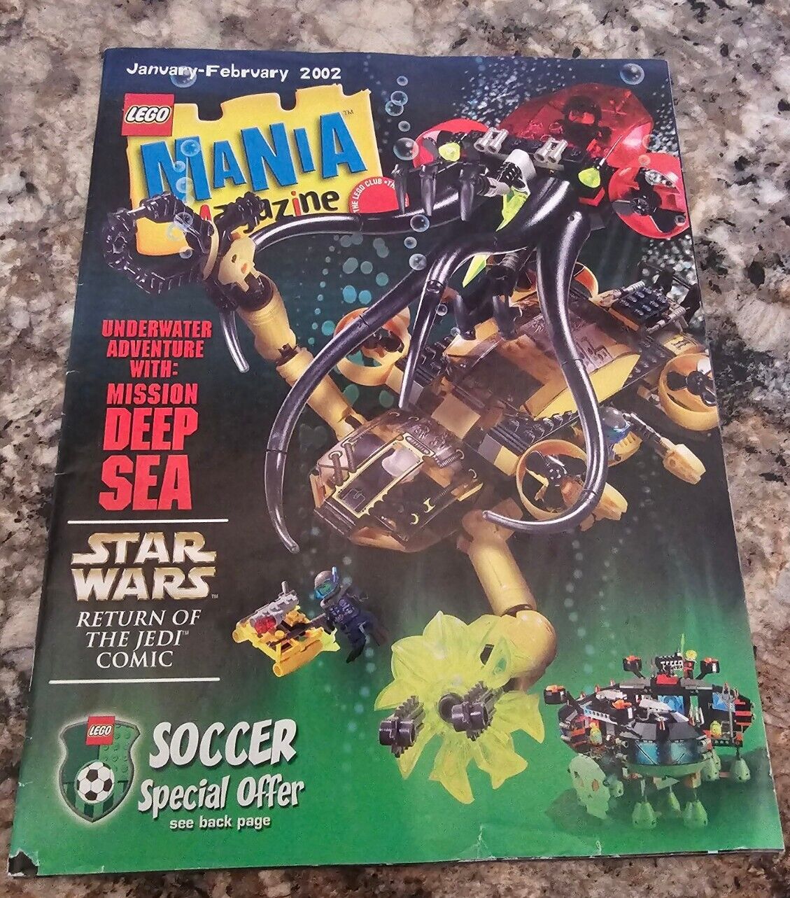 Lego Mania Magazine 2002