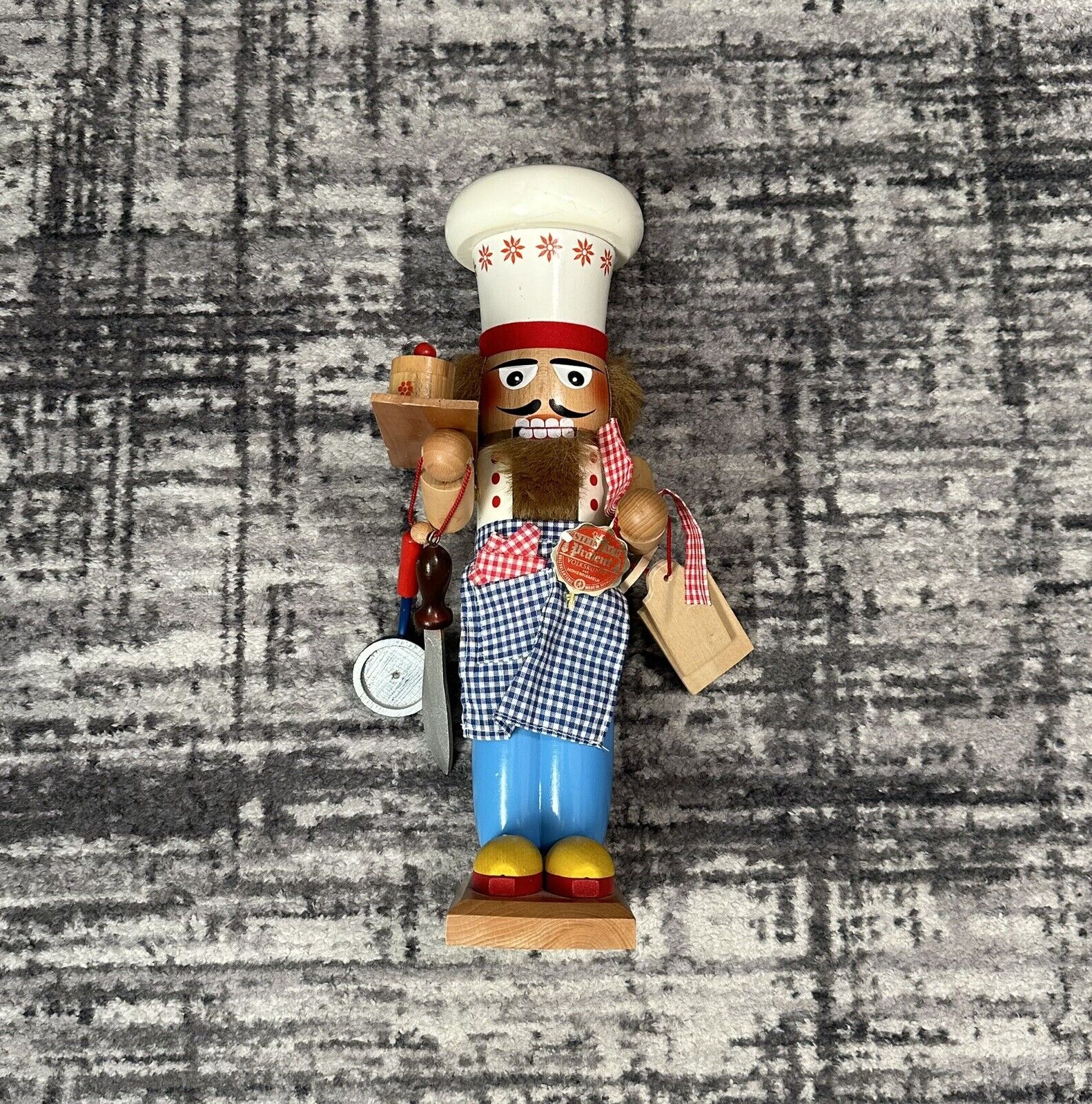 Original Vintage Steinbach “Big Chef” Nutcracker Missing Pieces