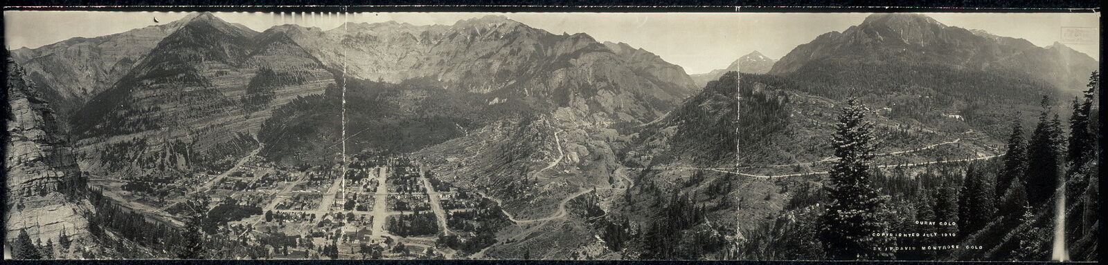 Photo:1910 Panoramic: Ouray,Colorado 81427